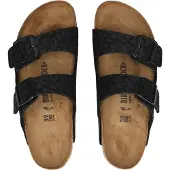 Birkenstock Sapato aberto 'Ciabatta Arizona' cinzento escuro / preto