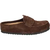 Birkenstock Tamancos Naples Wrapped mulheres - Castanho - 42