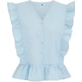 We fashion Blusa azul claro