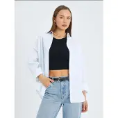 MixRay Camisa 'Hemden' branco