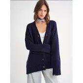 MixRay Casaco de malha 'Strickjacken' navy