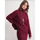 MixRay Pullover borgonha
