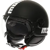Momo Design FGTR Clássico Capacete Mate/Preto/Branco 57 unissexo