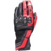 Dainese Reacto Carbono Longo Luvas Preto/Vermelho 3XL