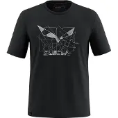 Salewa Camiseta De Manga Curta Eagle Geometric