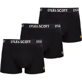 Lyle & Scott Boxers 'Barclay' preto / branco