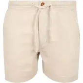 Superdry para homem. M7110520A Shorts Merchant Linen bege (XL), Casual, Linho