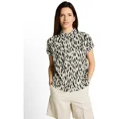 Tom Tailor Blusa bege / bege claro / preto