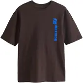 Next Camisa 'Künstler' azul / chocolate