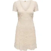 ONLY Vestido 'ONLALBINA' creme