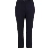 We fashion Calças com vincos navy