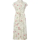 Y.A.S Vestido Midi De Manga Curta Asina Cs Midi Belt