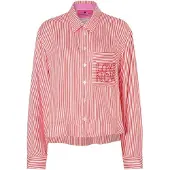 LIEBLINGSSTÜCK Blusa 'EceL' vermelho / branco