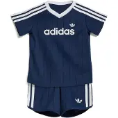 Adidas Conjunto Pinstripes Sprinter de T-shirt e Calções