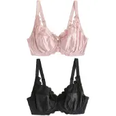 Next Soutien rosé / pó / preto / preto denim