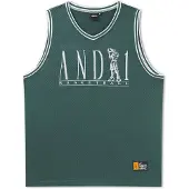 AND1 Camisa navy / verde / laranja / branco