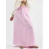 Busem Saia cor-de-rosa