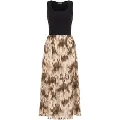 Cloud5ive Vestido bege / castanho / preto