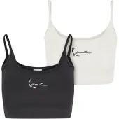 Karl kani Top 'Essential' preto / offwhite