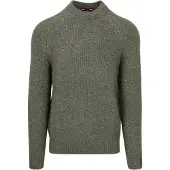 Superdry para homem. M6110634A Camisola raglan verde grossa (XXL), Casual, Poliéster