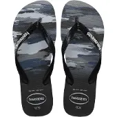 Havaianas Chinelos de dedo azul escuro / cinzento escuro / preto / branco