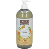 Cattier Gel de duche biológico com aloé vera, clementina, flor de laranjeira, 1 litro