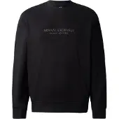 Armani Exchange Sweatshirt cinzento escuro / preto