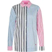 LIEBLINGSSTÜCK Blusa 'EdmiraL' navy / azul céu / rosa claro / branco