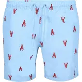 Shiwi Calções de banho 'Mike' azul / vermelho