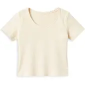 Gisela Top De Manga Curta Fixed Cup