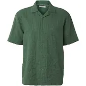 INDICODE JEANS Camisa 'Waves' verde