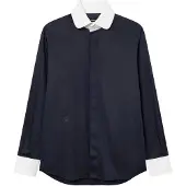 Karl Lagerfeld Camisa ' 605148 ' azul escuro
