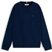 Tommy Hilfiger Sweatshirt 'TEAM' navy / vermelho cereja / branco