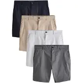 Next Calças chino ecru / navy / cappuccino / cinzento escuro
