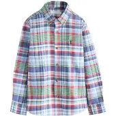 Next Camisa navy / azul claro / verde claro / verde escuro