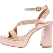 Lipsy Sandálias com tiras ouro / ouro rosa