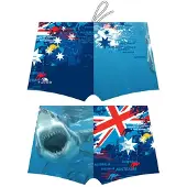 Turbo Calção De Banho Boxer Shark Australia 2015