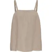 ONLY Top 'ONLThyra' bege escuro