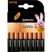 Duracell Pilhas Alcalinas Aaa Dpblr3b16