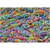 Educa Puzzle Caos Camaleonico Extreme 1000 Peças