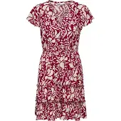 ONLY Vestidos camiseiros 'ONLClaudette' bege / merlot