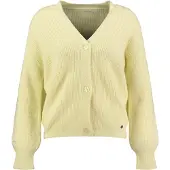 Key Largo Casaco de malha 'Celine' amarelo / cinzento claro