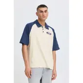 !Solid Camisa ' SDUke ' bege / azul