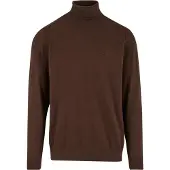 INDICODE JEANS Pullover 'Van Paul' castanho escuro