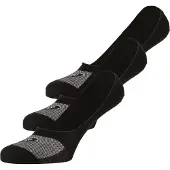 Asics unisex. 3033C300 Pack 3 Meias Secret preto (L), Homewear, Algodão