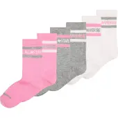 Converse Kids Meias Basic Wordmark Crew 6 Pares