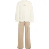 Adidas Conjunto de Moleton com Folhos para Meninas Pequenas