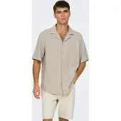 Only & Sons Camisa 'ONSLatham' taupe