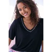 LASCANA Pijama cor-de-rosa / pitaya / preto / branco