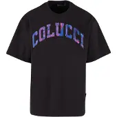 Carlo colucci Camisa 'College' safira / azul real / roxo claro / preto